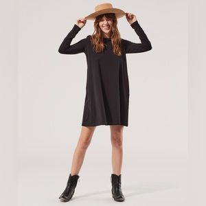 PACT - Women's Black Swing Dress S